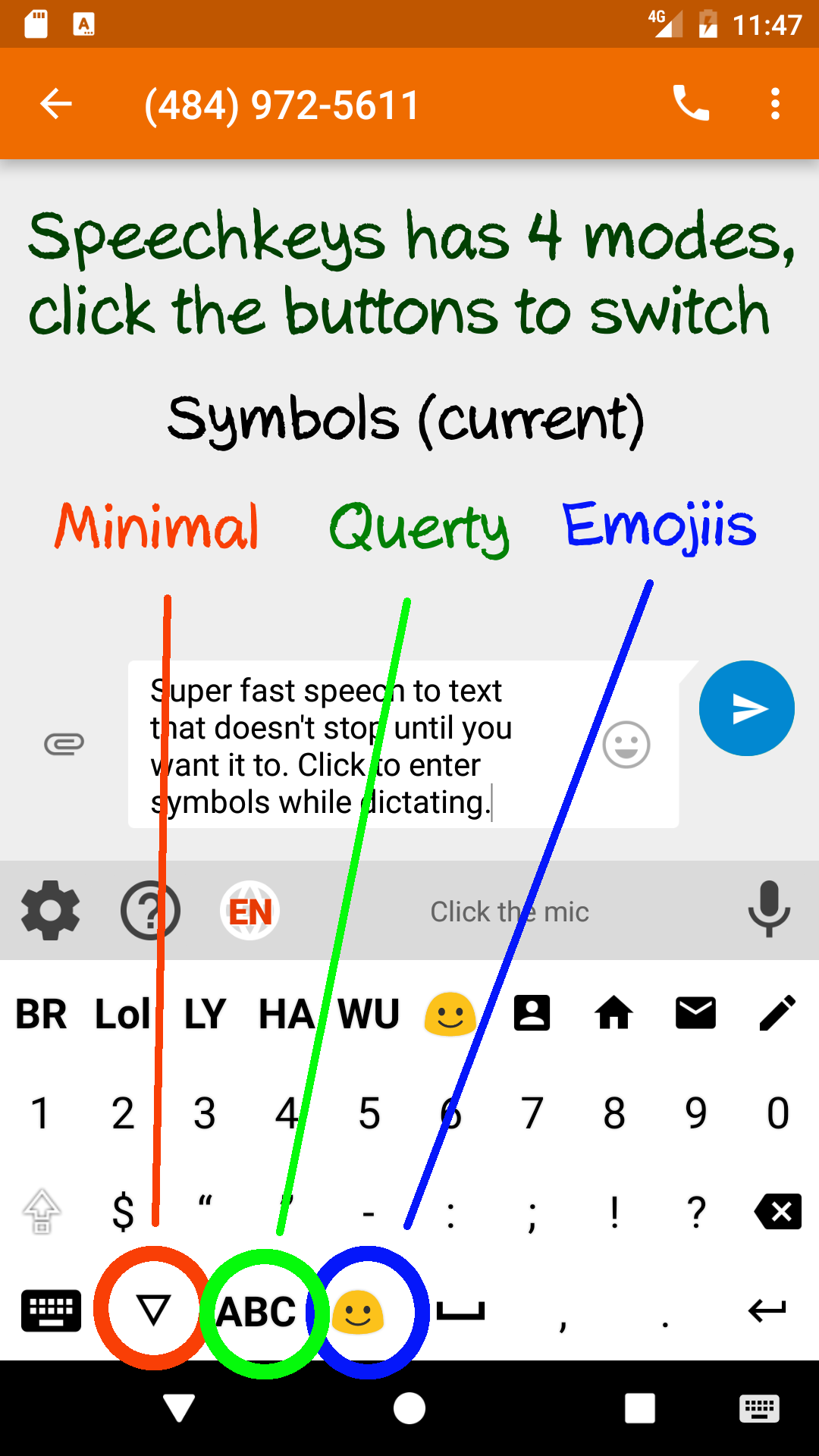 speech on computer keyboard in english